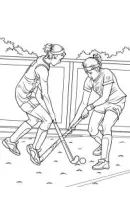 Olympische spelen kleurplaat 6